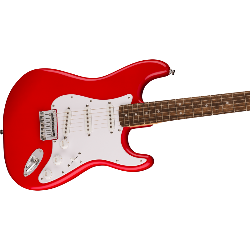 Squier Sonic Stratocaster HT, LF, White Pickguard, Torino Red - 4 Squier Sonic Stratocaster HT, LF, White Pickguard, Torino Red - 4