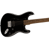 Squier Sonic Stratocaster HT H, LF, Black Pickguard, Black - 4