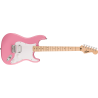 Squier Sonic Stratocaster HT H, MF, White Pickguard, Flash Pink - 1
