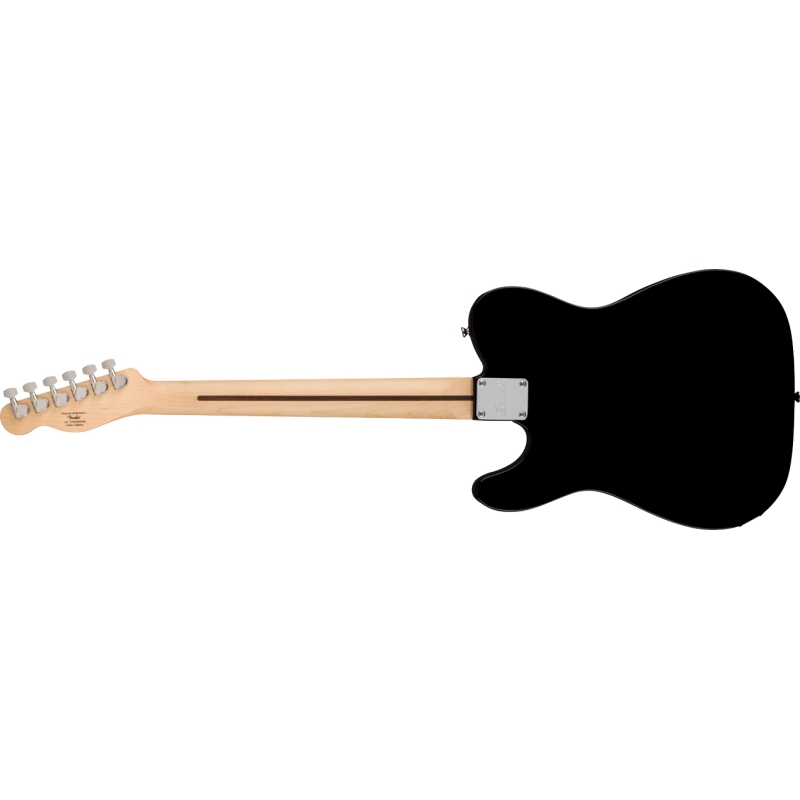 Squier Sonic Telecaster  MF, White Pickguard, Black - 2