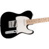 Squier Sonic Telecaster  MF, White Pickguard, Black - 4