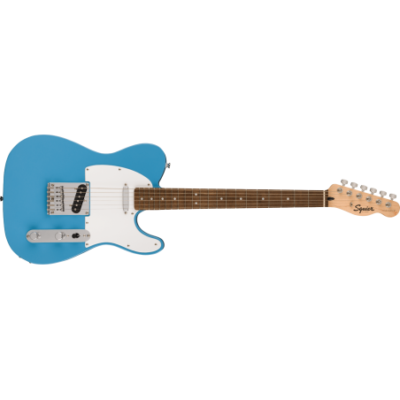 Squier Sonic Telecaster  LF, White Pickguard, California Blue - 1