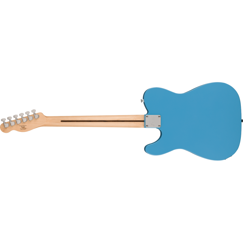 Squier Sonic Telecaster  LF, White Pickguard, California Blue - 2