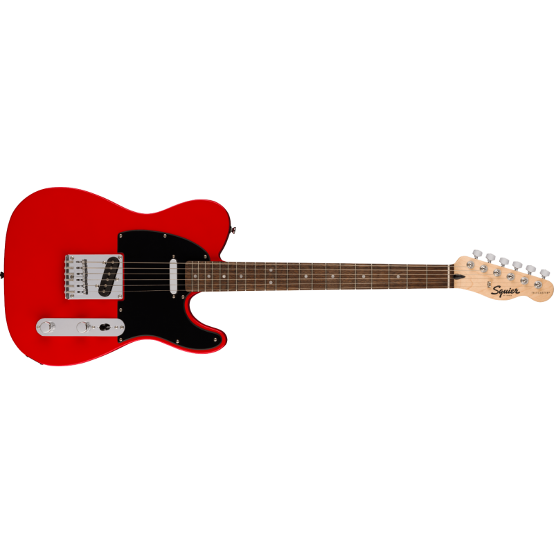 Squier Sonic Telecaster  LF, Black Pickguard, Torino Red - 1