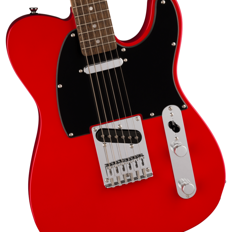 Squier Sonic Telecaster  LF, Black Pickguard, Torino Red - 3