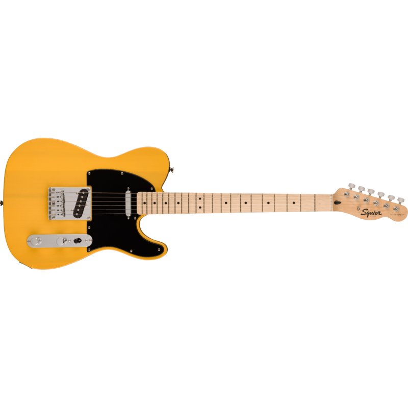 Squier Sonic Telecaster  MF, Black Pickguard, Butterscotch Blonde - 1