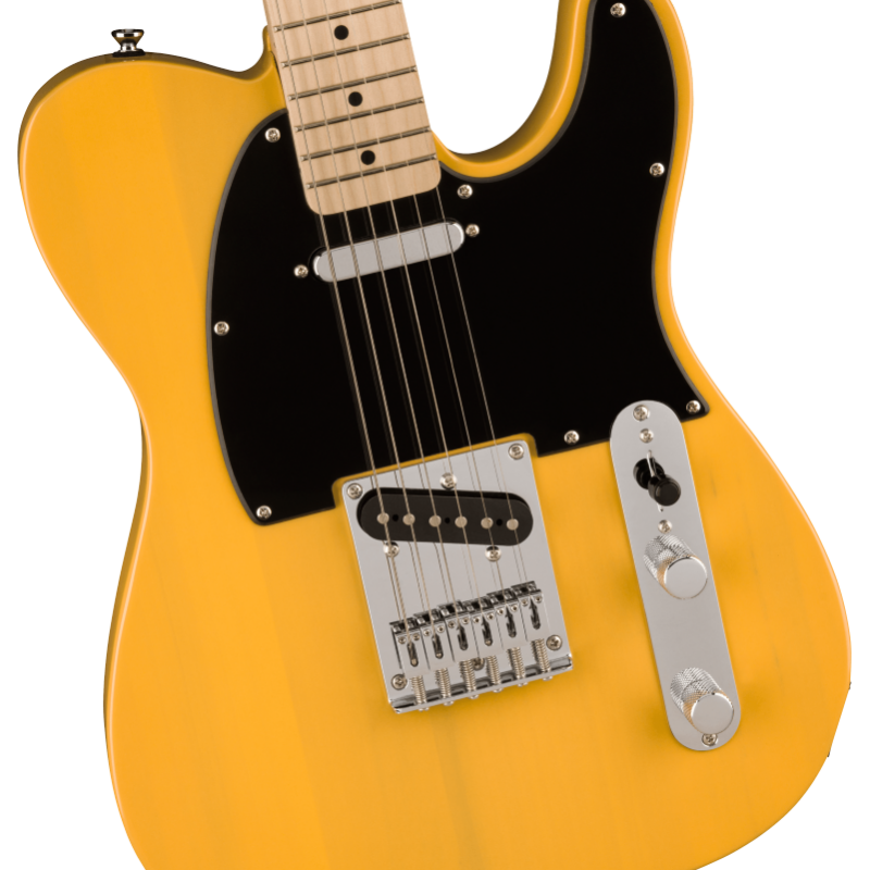 Squier Sonic Telecaster  MF, Black Pickguard, Butterscotch Blonde - 3