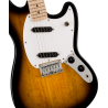 Squier Sonic Mustang  MF, White Pickguard, 2-Color Sunburst - 3