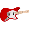 Squier Sonic Mustang  MF, White Pickguard, Torino Red - 4