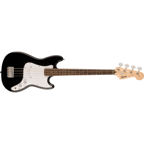 Squier Sonic Bronco Bass, LF, White Pickguard, Black - 1