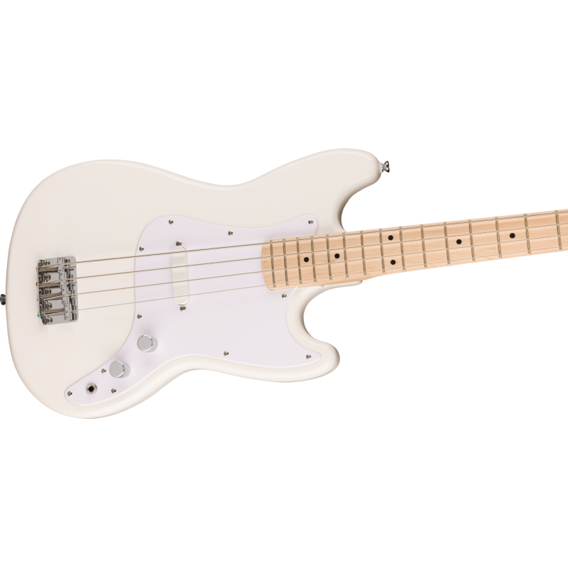 Squier Sonic Bronco Bass, MF, White Pickguard, Arctic White - 4