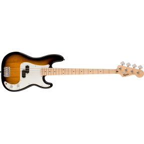 Squier Sonic Precision Bass, MF, White Pickguard, 2-Color Sunburst - 1