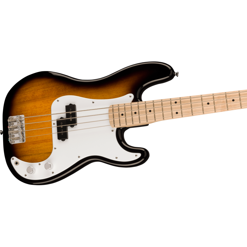 Squier Sonic Precision Bass, MF, White Pickguard, 2-Color Sunburst - 4