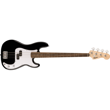 Squier Sonic Precision Bass, LF, White Pickguard, Black - 1