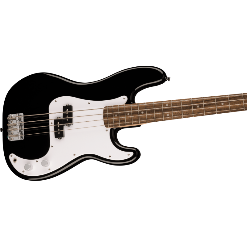 Squier Sonic Precision Bass, LF, White Pickguard, Black - 4