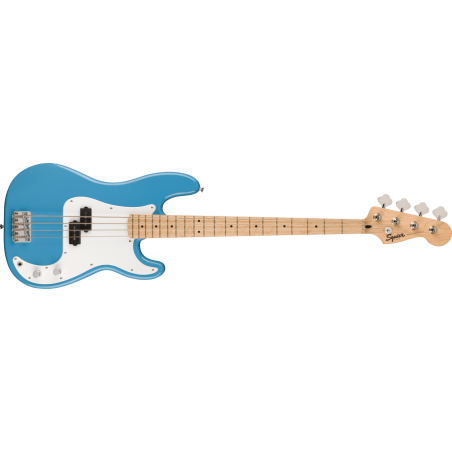 Squier Sonic Precision Bass, MF, White Pickguard, California Blue - 1