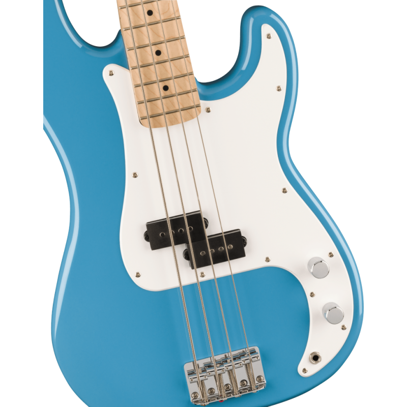 Squier Sonic Precision Bass, MF, White Pickguard, California Blue - 3