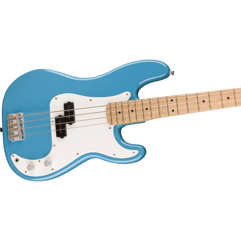 Squier Sonic Precision Bass, MF, White Pickguard, California Blue - 4