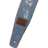 Fender  x Wrangler Ripped Denim Strap, Indigo - 2