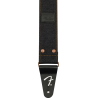 Fender  x Wrangler Riveted Denim Strap, Black - 4