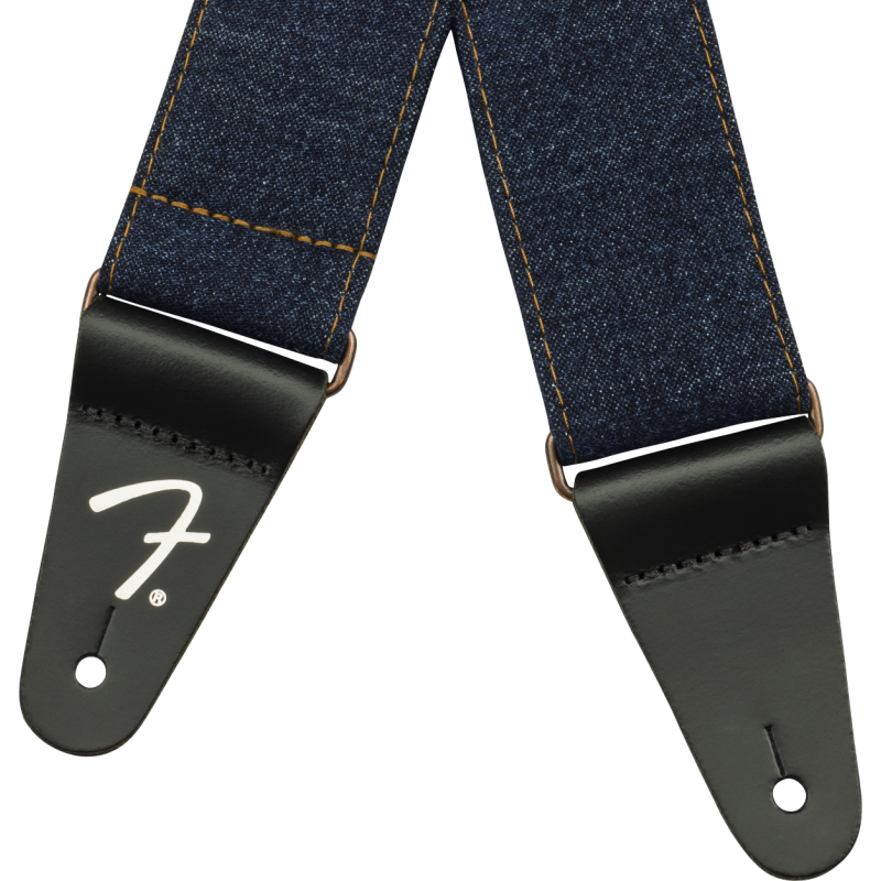 Fender  x Wrangler Denim Strap, Dark Indigo - 3