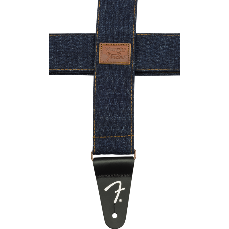 Fender  x Wrangler Denim Strap, Dark Indigo - 5