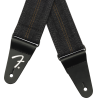 Fender  x Wrangler Denim Strap, Washed Black Stitch - 3