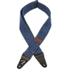 Fender  x Wrangler Riveted Denim Strap, Indigo - 1