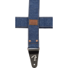 Fender  x Wrangler Riveted Denim Strap, Indigo - 5