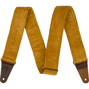 Fender Corduroy Strap, Blaze Gold, 2" - 1