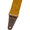 Fender Corduroy Strap, Blaze Gold, 2" - 2 Fender Corduroy Strap, Blaze Gold, 2" - 2