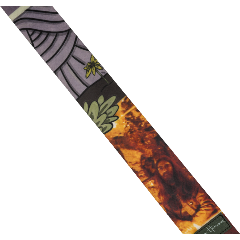 Fender George Harrison All Things Must Pass Friar Park Strap, Multi, 2" - 5 Fender George Harrison All Things Must Pass Friar Park Strap, Multi, 2" - 5