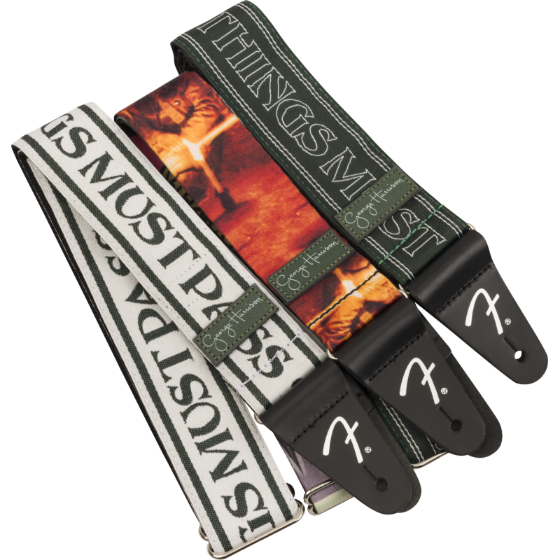 Fender George Harrison All Things Must Pass Friar Park Strap, Multi, 2" - 7 Fender George Harrison All Things Must Pass Friar Park Strap, Multi, 2" - 7