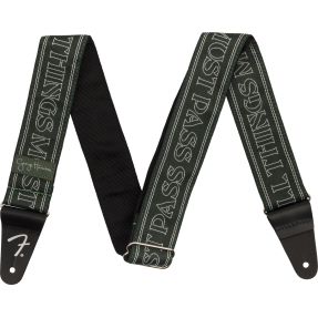 Fender George Harrison All Things Must Pass Logo Strap, Green - 1