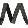 Fender George Harrison All Things Must Pass Logo Strap, Green - 1 Fender George Harrison All Things Must Pass Logo Strap, Green - 1