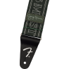 Fender George Harrison All Things Must Pass Logo Strap, Green - 2 Fender George Harrison All Things Must Pass Logo Strap, Green - 2