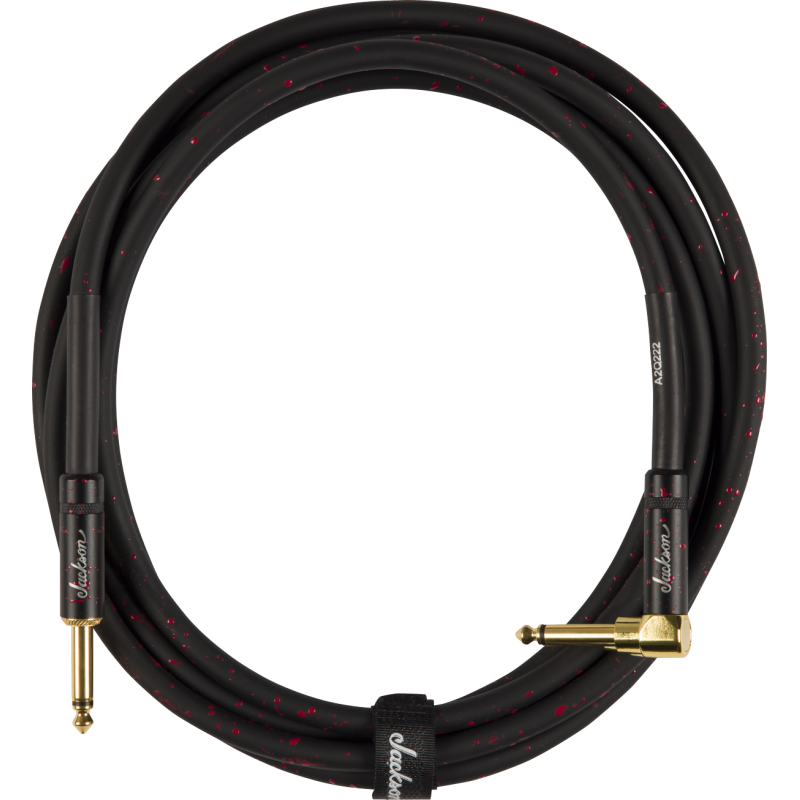 Jackson  High Performance Cable, Black and Red, 10.93' (3.33 m) - 2