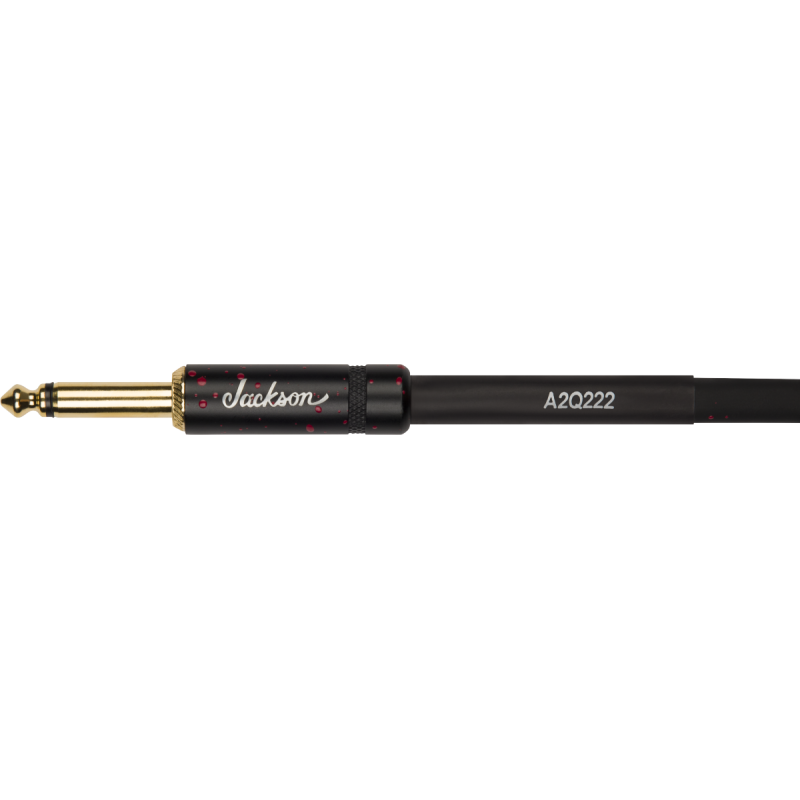 Jackson  High Performance Cable, Black and Red, 10.93' (3.33 m) - 3