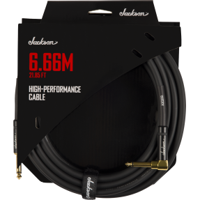 Jackson  High Performance Cable, Black, 21.85' - 1