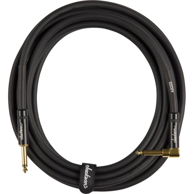 Jackson  High Performance Cable, Black, 21.85' - 2