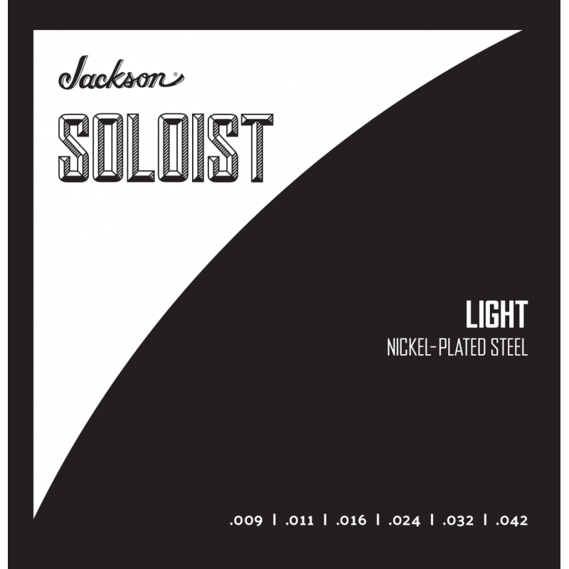 Jackson Soloist Strings, Light .009-.042 - 1 Jackson Soloist Strings, Light .009-.042 - 1