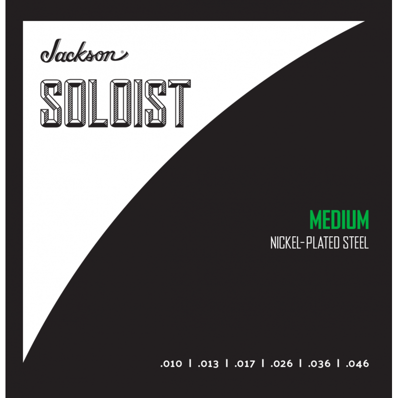 Jackson  Soloist Strings, Medium .010-.046 - 1