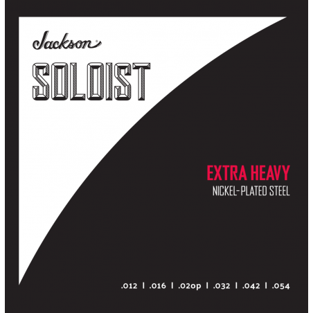 Fender  Soloist Strings, Extra Heavy .012-.054 - 1