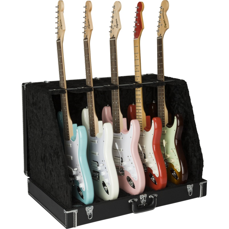 Fender  Classic Series Case Stand - 5 Guitar, Black - 1