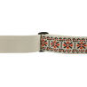 Fender Pasadena Woven Strap, Lattice Orange, 2" - 3