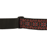 Fender Pasadena Woven Strap, Lattice Red, 2" - 3