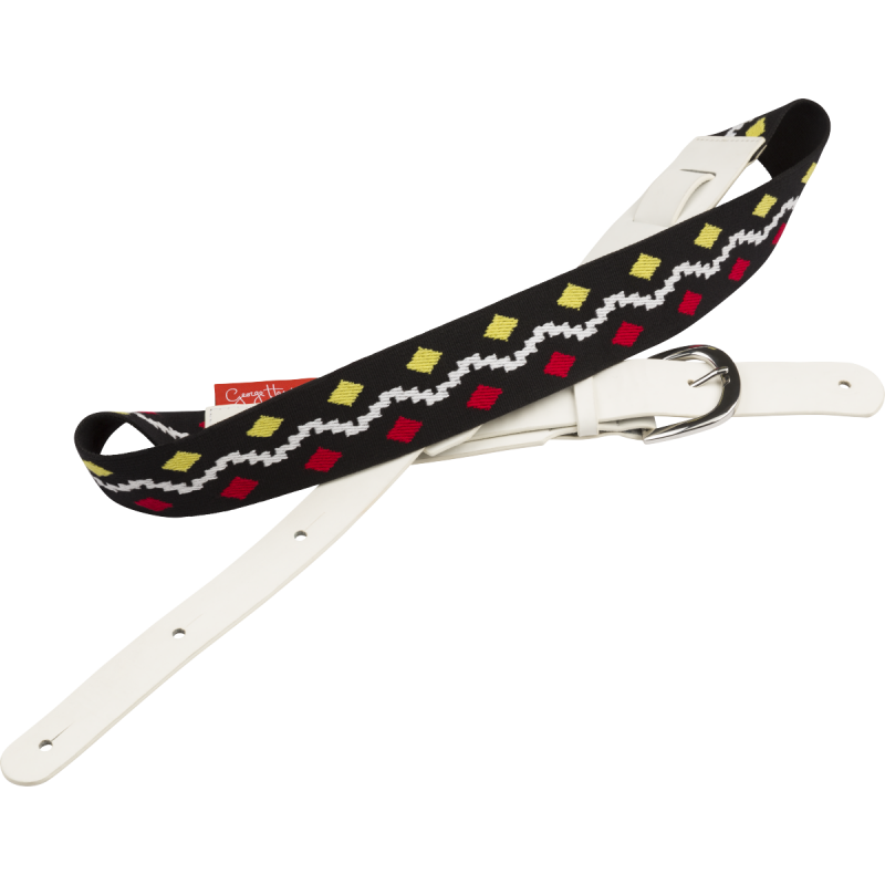 Fender George Harrison Rocky Leather Strap - 6 Fender George Harrison Rocky Leather Strap - 6