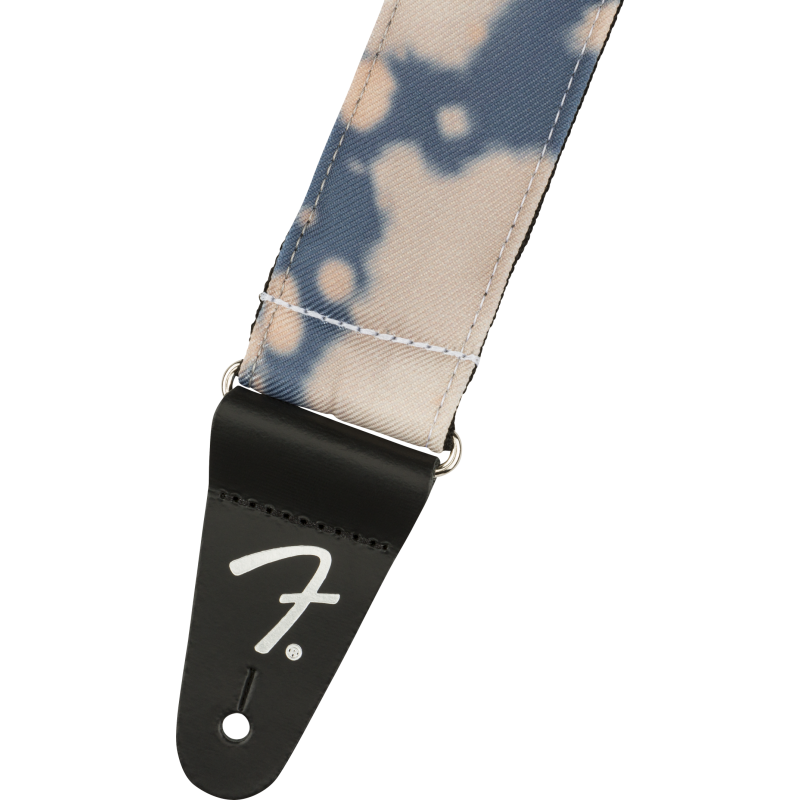 Fender Tie Dye Acid Wash Strap, Faded Navy, 2" - 2