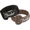 Fender Cable Ties, 7", Black and Brown - 3 Fender Cable Ties, 7", Black and Brown - 3