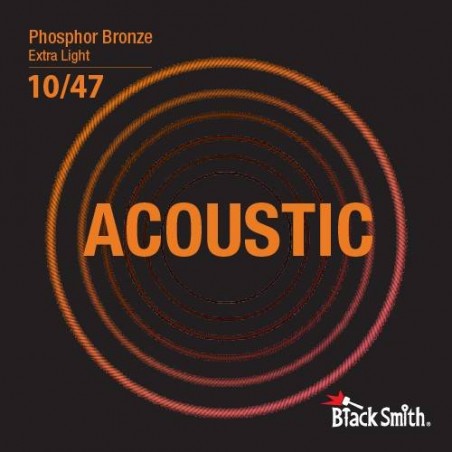 BlackSmith PB-1047 Extra Light - struny do gitary akustycznej - 1